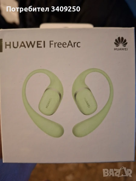 Слушалки Huawei freearc green , снимка 1