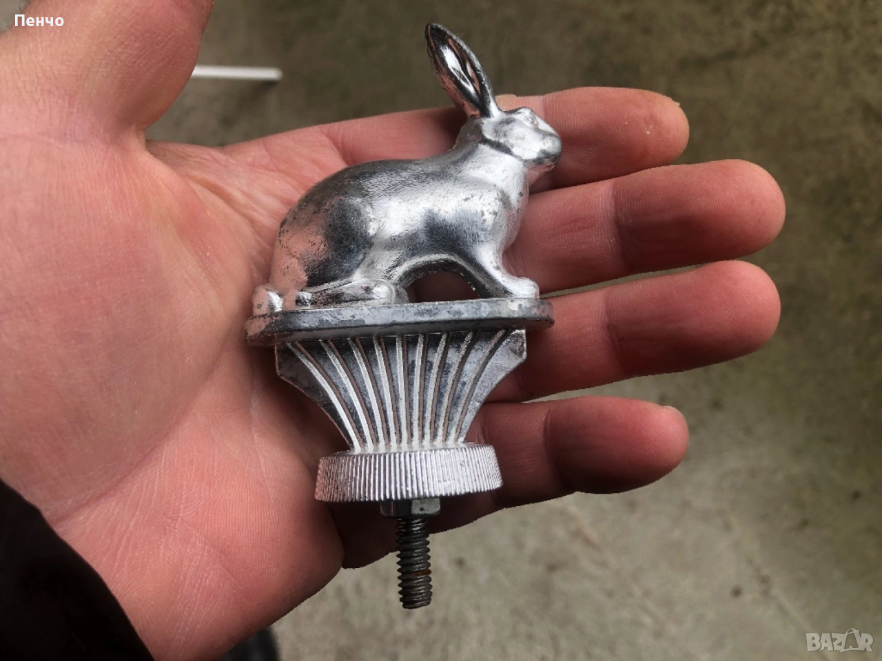 стара авто емблема - ретро, снимка 1