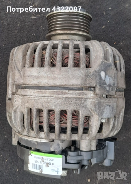 Динамо / Алтернатор Volkswagen Touran II 2011-2015 1.6 TDI 105к.с., снимка 1