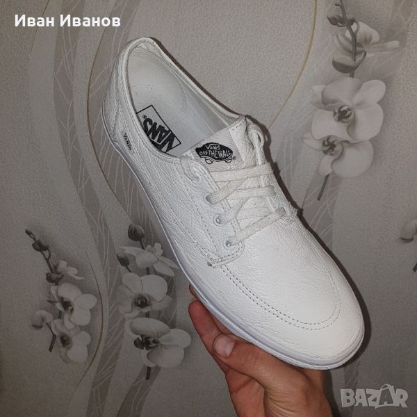  VANS кожени кецове   номер 46, снимка 1