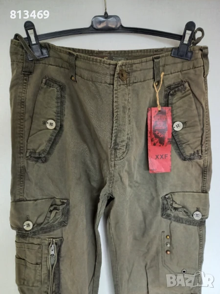 Мъжки панталон/дънки с допълнителни джобове размер 33, снимка 1