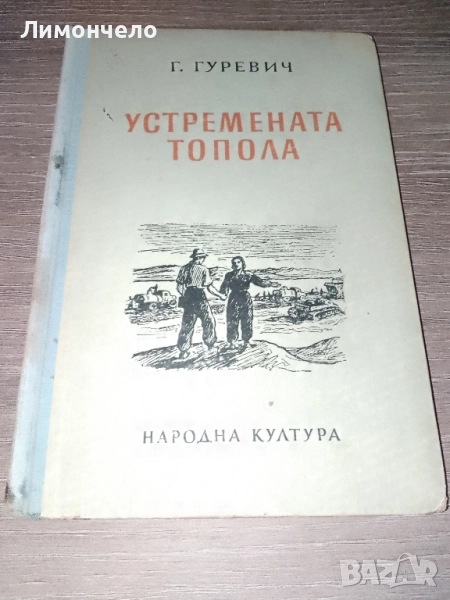 Устремената топола 1951 г. Г. Гуревич, снимка 1