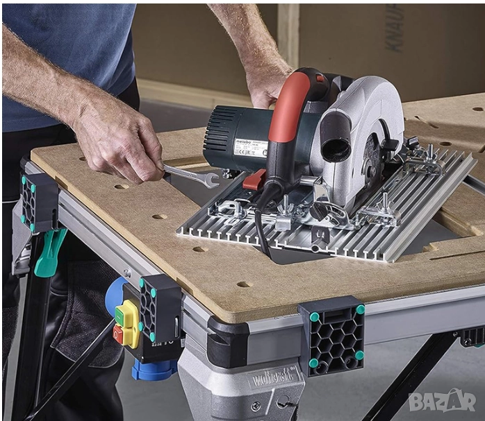 Wolfcraft - плот за циркуляр и зеге, снимка 1