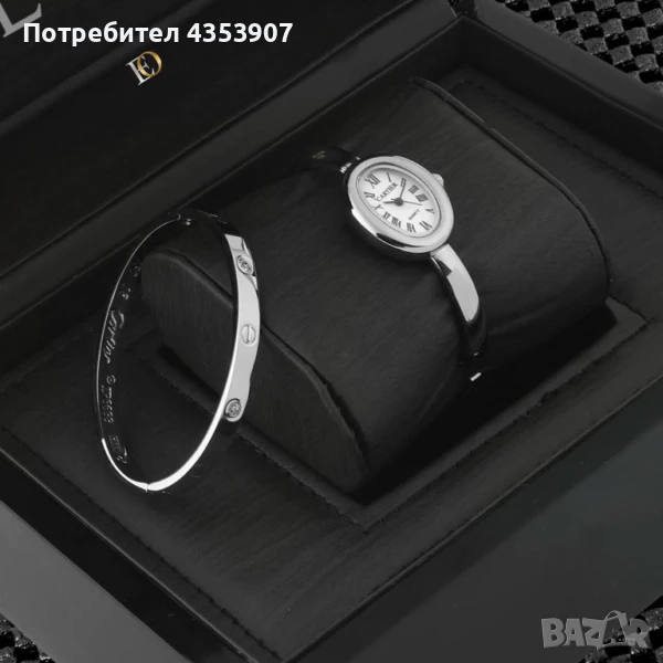 Cartier часовник+гривна, снимка 1