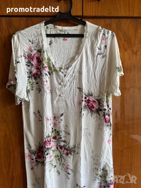 Турска нощница трико къс ръкав L, снимка 1