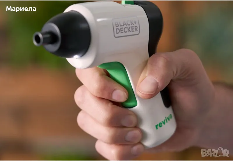 Black+Decker Reviva 3.6V литиево-йонна батерия / Акумулаторна отвертка, снимка 1