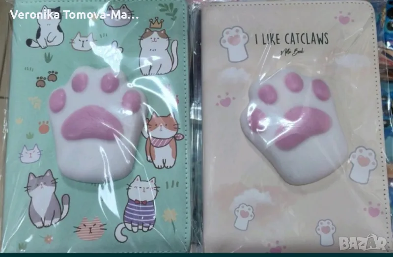 Тефтер лапа скуиши , снимка 1