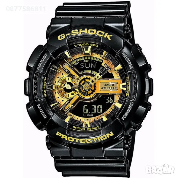 Мъжки часовник CASIO G-SHOCK GA-110GB-1AER Касио GA-110GB GA110, снимка 1