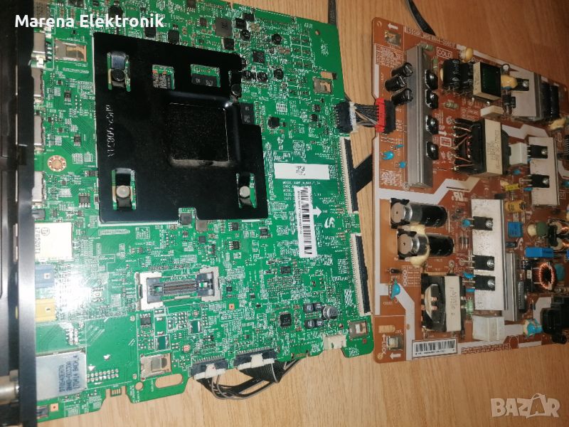 Samsung UE55MU6100W, дъно: RF 10 BN94-12438J, захранване: BN44-00807F, снимка 1