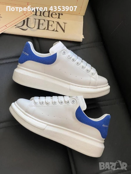 Alexander Mcqueen бели кецове, снимка 1