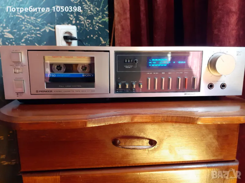 Идеален дек Pioneer CT-520 Japan- Японски-Синята серия., снимка 1