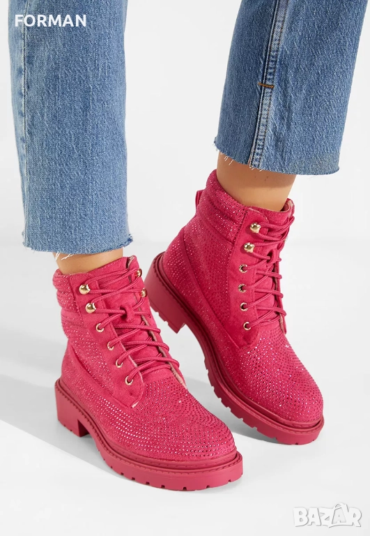 Кубинки в цикламени камъчета, снимка 1