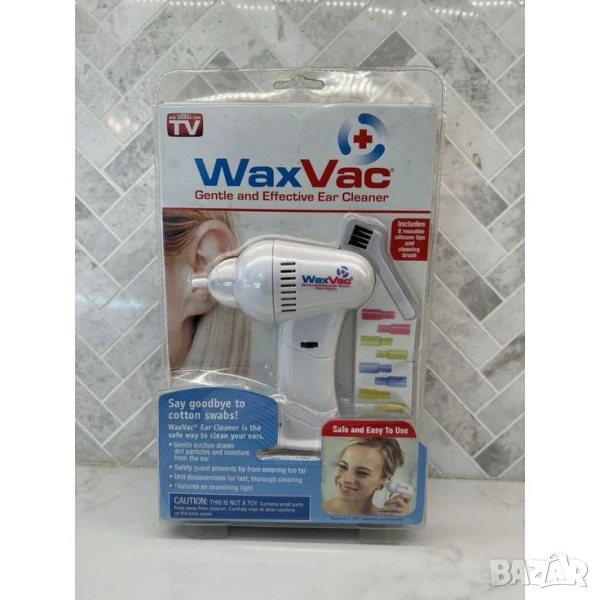 "WaxVac – Безопасно и лесно почистване на ушите у дома" , снимка 1