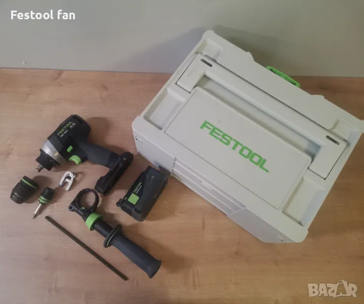 Ударен винтоверт Festool TPC 18/4, снимка 1