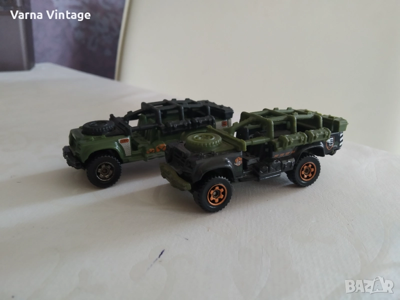 Колекционерски колички Sahara Survivor Diecast. Matchbox. 2 бр., снимка 1