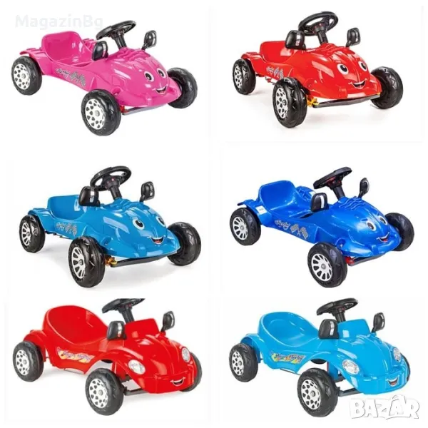 Детска КОЛА с Педали HERBY - 07302 Чудесен Подарък, снимка 1