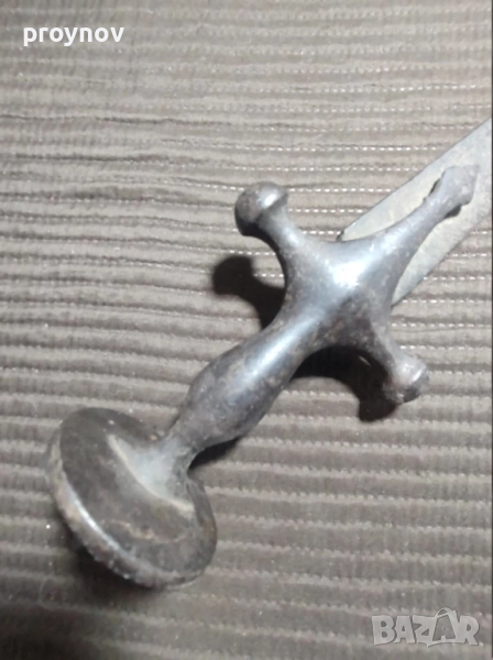 Много стара бойна сабя в реликвенно състояние, снимка 1