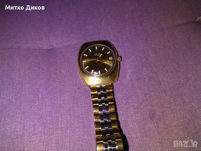 Poljot 30 Jewels USSR часовник с датник винтидж СССР работещ точно  , снимка 1