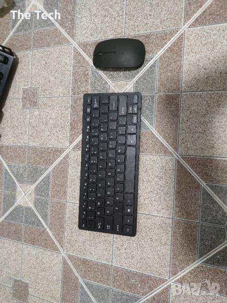 Комплект Безжична Мини Клавиатура и Безшумна Мишка , снимка 1