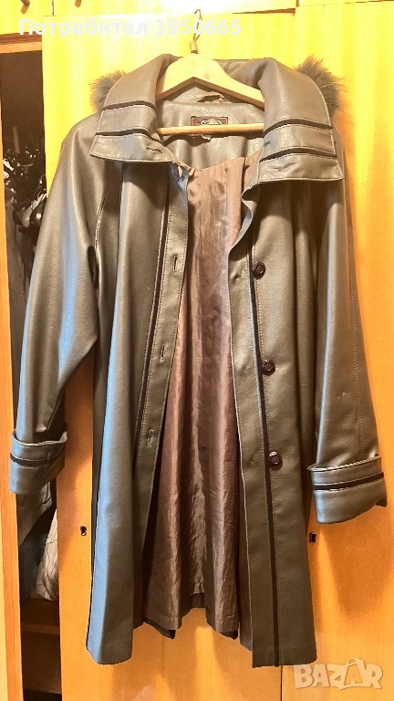 Кожено яке, естествена кожа, снимка 1