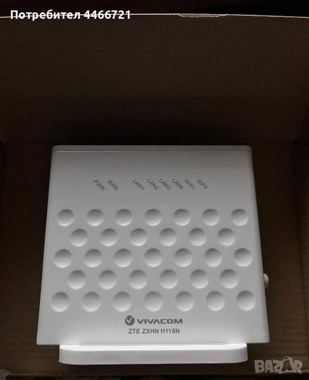 ZTE ZXHN H118N – Wi‑Fi рутер , снимка 1