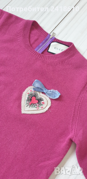 Gucci Wool Made in Italy Womens Size  L / XL ОРИГИНАЛ! Дамски Пуловер!, снимка 1