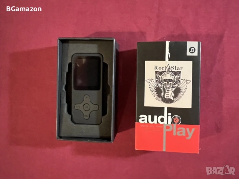 Чисто нов mp3 плейър с екран RockStar audio play цифров HiFi плейър 64GB MP3 плейър ..., снимка 1