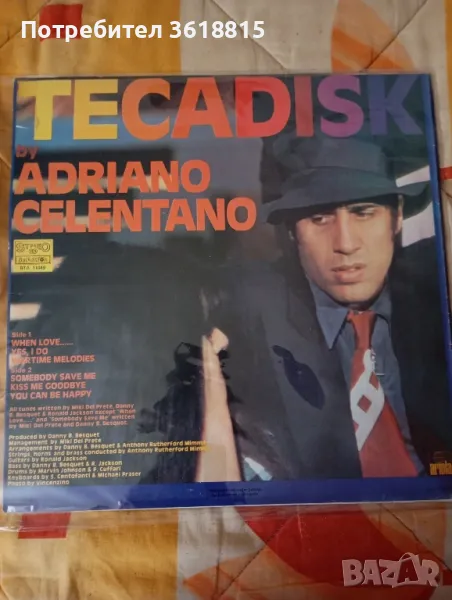 грамофонна плоча ADRIANO CELENTANO, снимка 1