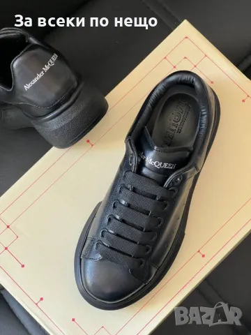 Alexander McQueen Дамски Черни Маратонки👟Дамски Спортни Обувки Александър Макуин Код E382, снимка 3 - Маратонки - 50423320