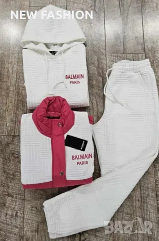 Дамски Комплект -3 части BALMAIN , снимка 5 - Спортни екипи - 46949650