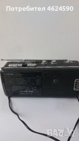 Касетофон NOVA, снимка 7 - Радиокасетофони, транзистори - 52373400