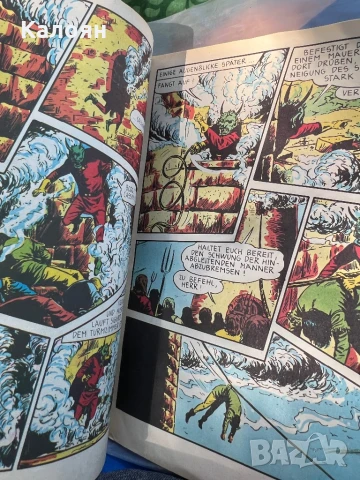 Комикс стар немски , снимка 4 - Списания и комикси - 51314597