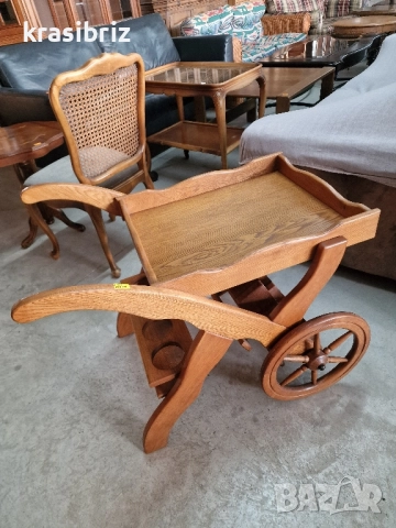 Масивна Количка за Сервиране -внос от ГЕРМАНИЯ! , снимка 2 - Други - 52443928