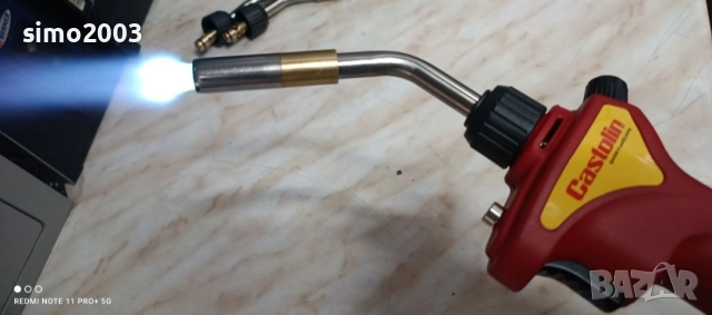 Мап газ горелка 2100°С за малко пари!, снимка 8 - Поялници и запояване - 52565154