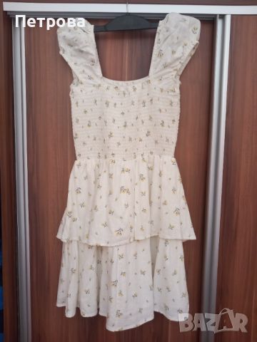 Нова лятна рокля на H&M - размер XS, снимка 8 - Рокли - 45902964