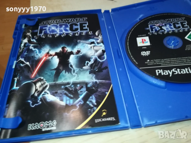 SONY PS2 GAME STAR WARS FORCE 2511251616, снимка 12 - PlayStation конзоли - 52537904