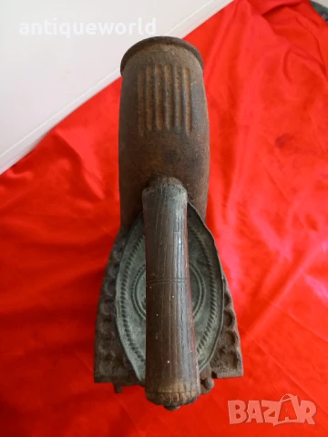 19Век Старинна ЮТИЯ с Комин на Въглища, снимка 6 - Антикварни и старинни предмети - 50816350