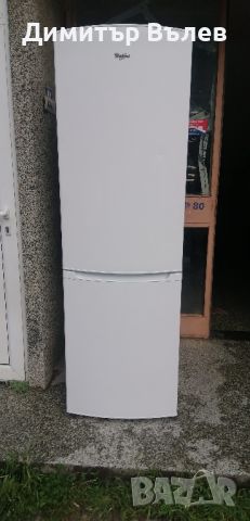 Комбиниран хладилник Whirlpool WBE 3411 A+W с долно стоящ фризер 
Общ обем: 338 л., снимка 2 - Хладилници - 46464523
