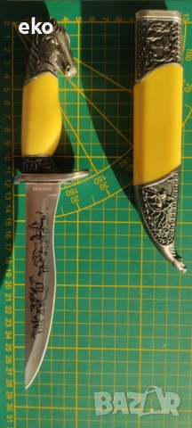 нож с кания, снимка 14 - Ножове - 52675961
