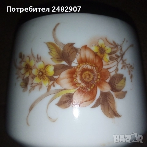 Стара порцеланова захарница, снимка 11 - Антикварни и старинни предмети - 51929197