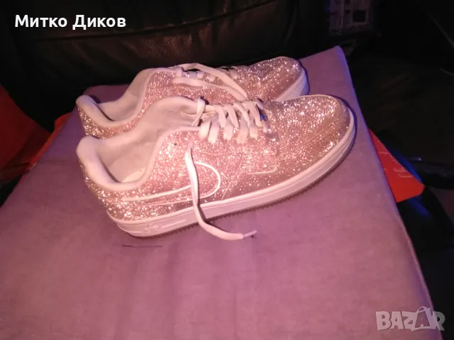 Nike air Air Force 1 дамски оригинални маратонки №40 реален стелка 25см като нови, снимка 10 - Маратонки - 48592300