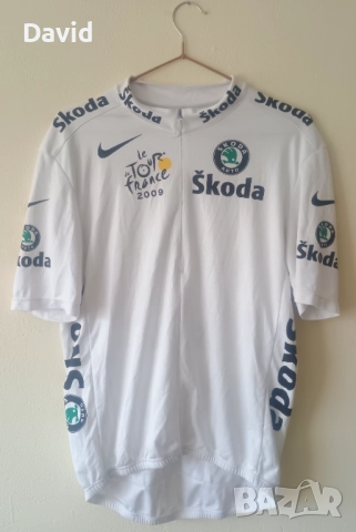 Оригинална колоездачна фланелка Nike x Skoda x Le Tour De France Сезон 2009