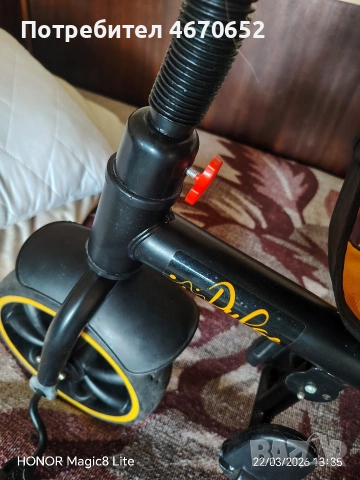 Детска триколка Chipolino , снимка 3 - Детски велосипеди, триколки и коли - 53934382