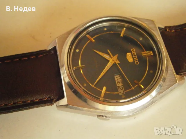 SEIKO 5, cal. 7009A-876A, vtg automatic, каса – 37,2mm, Japan, TOP!, снимка 2 - Мъжки - 38241476