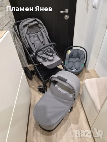 Количка 3 в 1 Cybex Balios S / Soho Grey