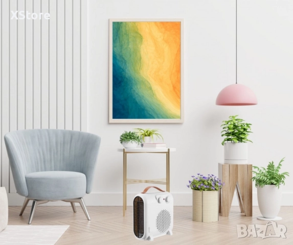 Двустепенна вентилаторна печка P5,2000W,2 позиции, снимка 3 - Отоплителни печки - 51853074