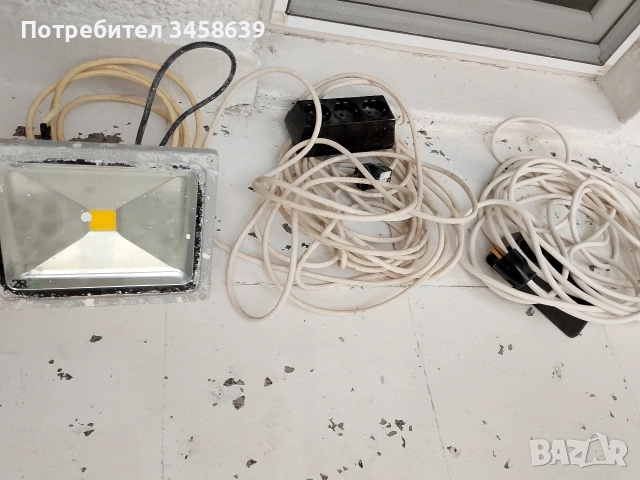 Прожектор с два удължителя, снимка 3 - Прожектори - 53302337
