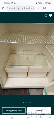 Използван хладилник с горна камера, снимка 4 - Хладилници - 51711643