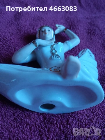 Порцеланова статуетка., снимка 2 - Антикварни и старинни предмети - 53105104