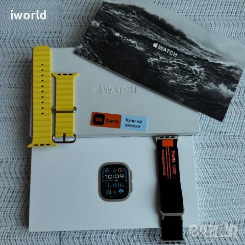 НОВ❗️НЕРАЗПЕЧАТАН❗️Apple Watch ULTRA 2 ❗️Лизинг от 56лв/м ❗️ 49mm ГАРАНЦИЯ❗️, снимка 2 - Смарт часовници - 46308711